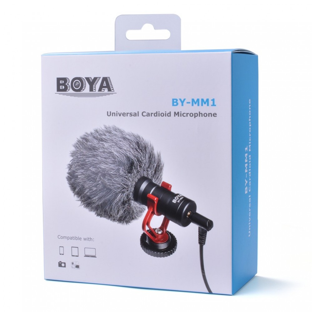 BOYA BY-MM1 Universal Compact Shotgun Microphone
