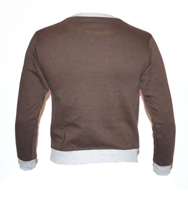 Brown Linning Sweat Shirt MG1872