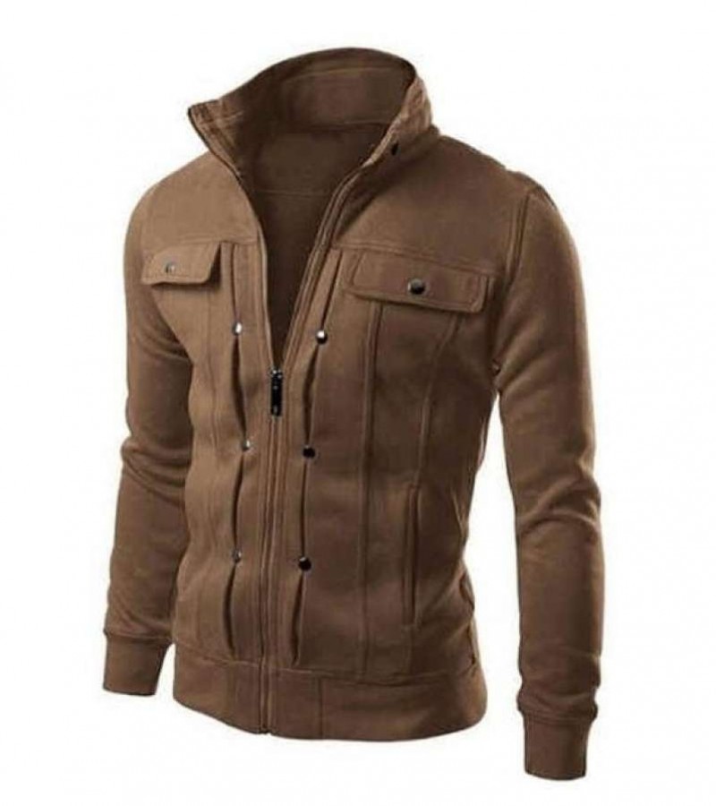 Brown mexican style jacket for men