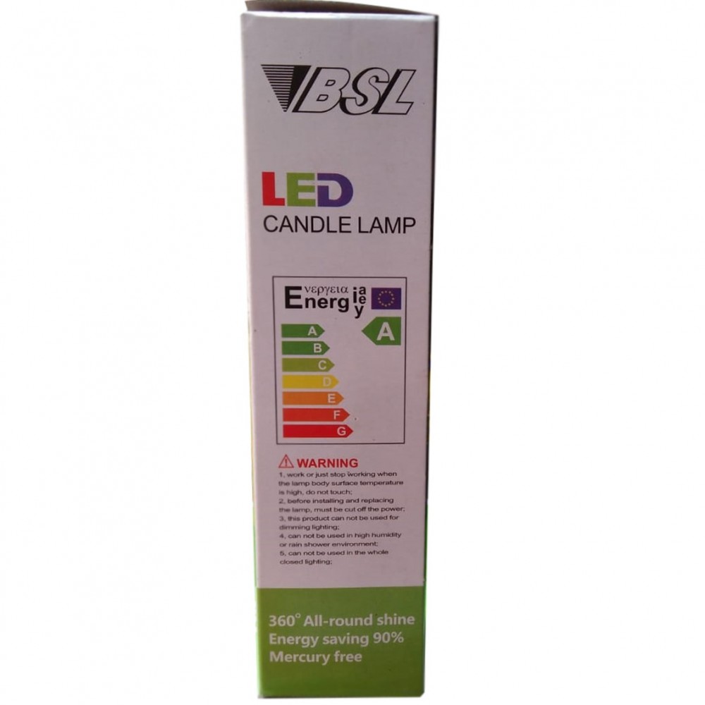 BSL LED Candle Lamp - 7 Watt - Night Lamp