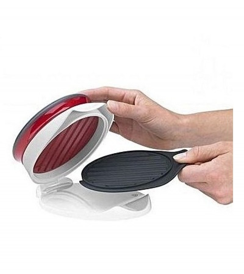 Burger Patty Maker - Red & White