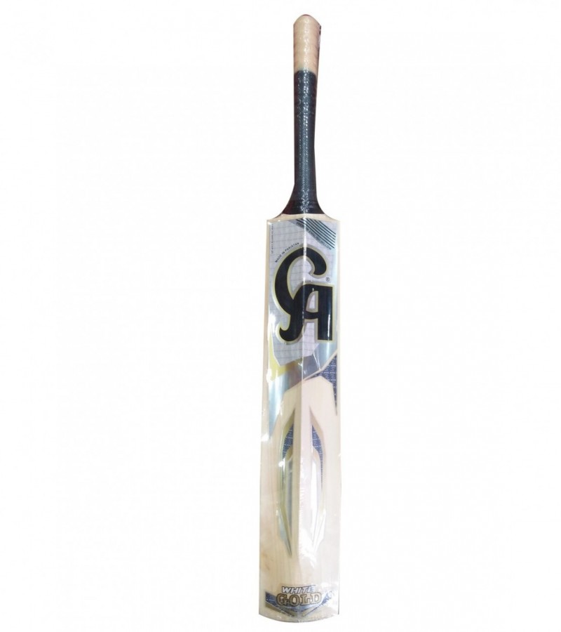 CA White Gold Cricket Bat For Hard Ball