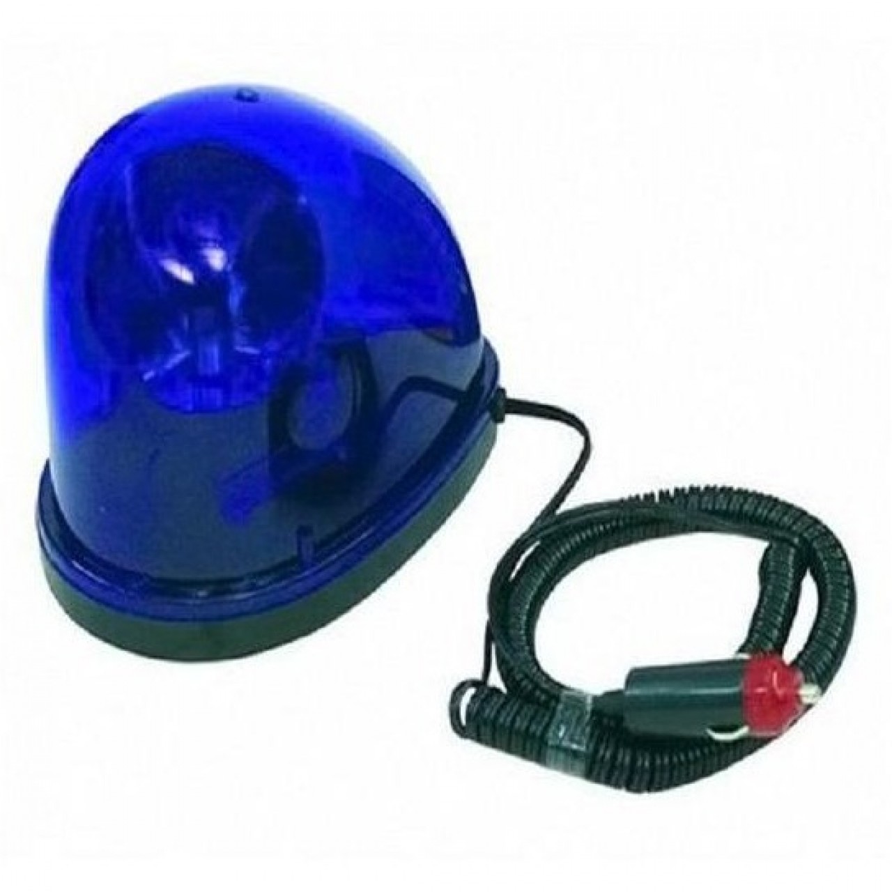 Car Beacon Strobe Emergency Light with Magnetic Mount - 12V - Blue
