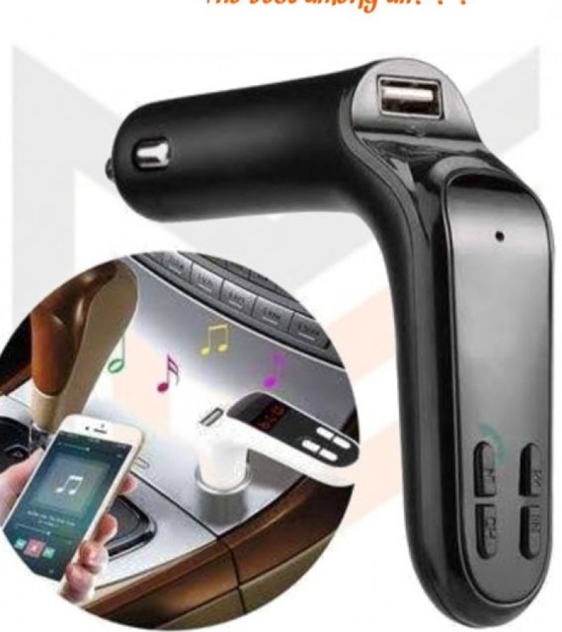 CARS7 BLUETOOTH CAR CHARGER WITH DIGITAL DISPLAY