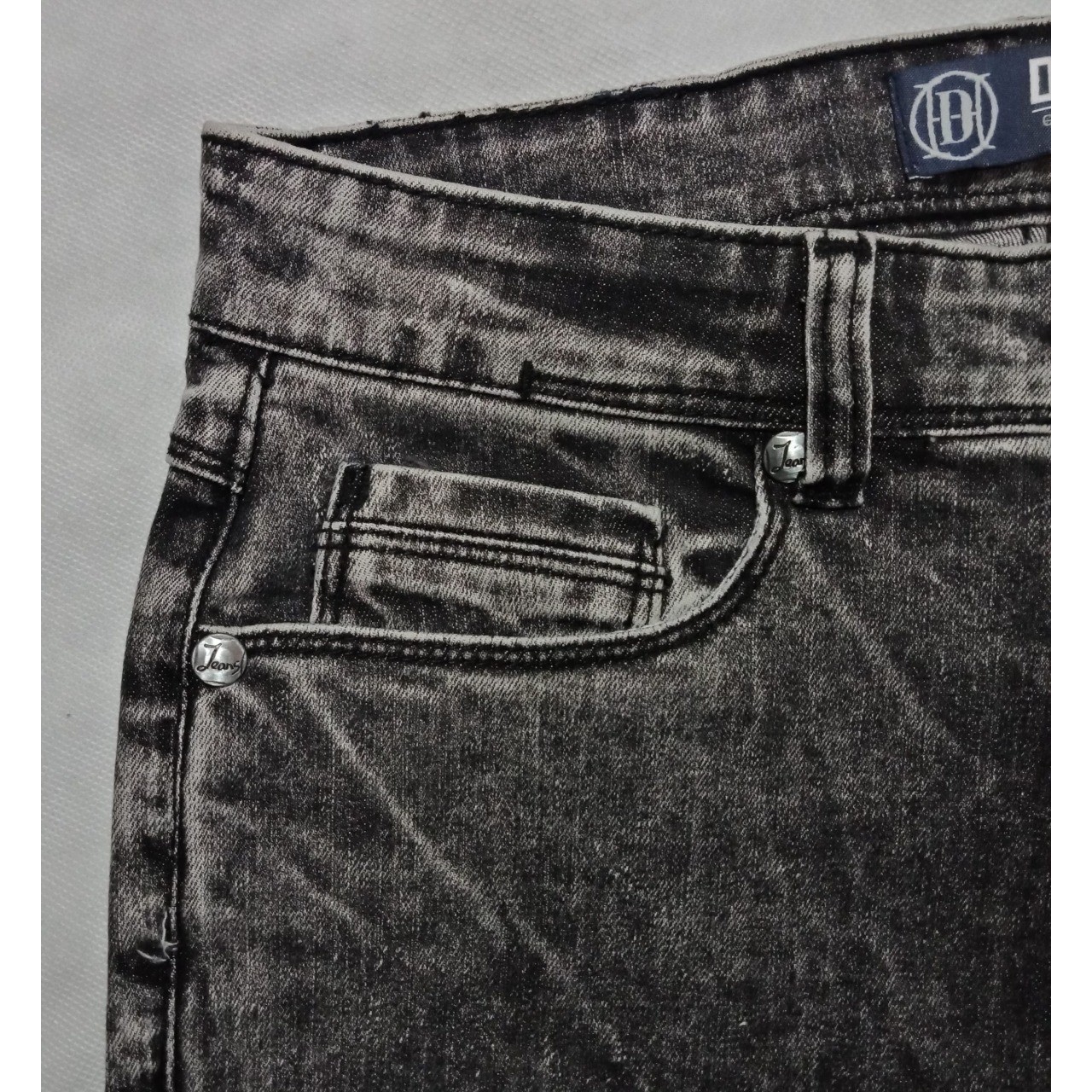 Charcoal Grey Wash Datch Genuine Stretch Export Quality Jeans