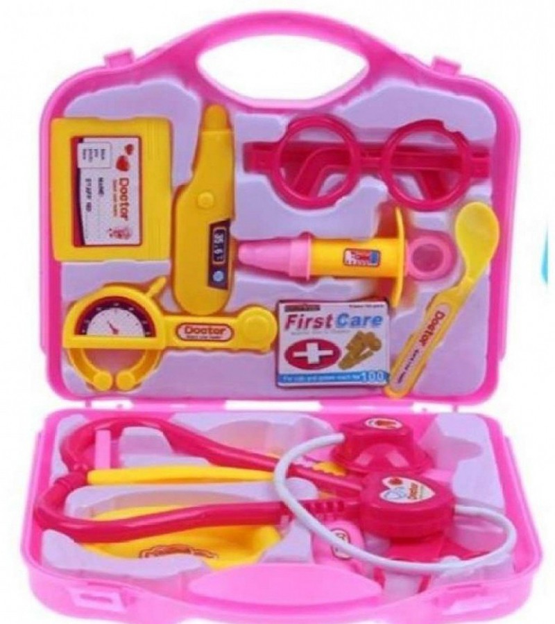 Children Toy Medical Kit Doctor Set Laptop Case