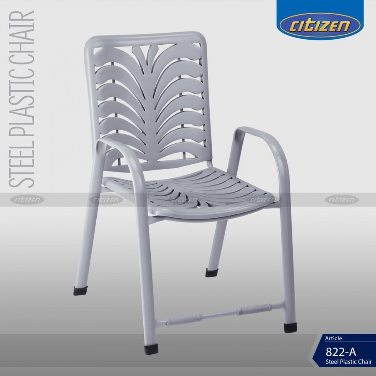 Citizen 822-A Steel & Plastic Chair - Indoor & Outdoor Furniture