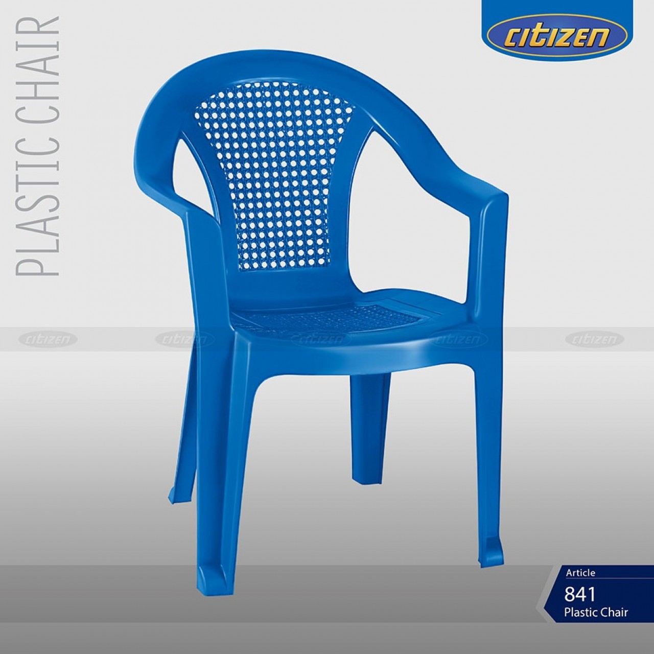 Citizen 842 Plastic Regular Chair With Arms