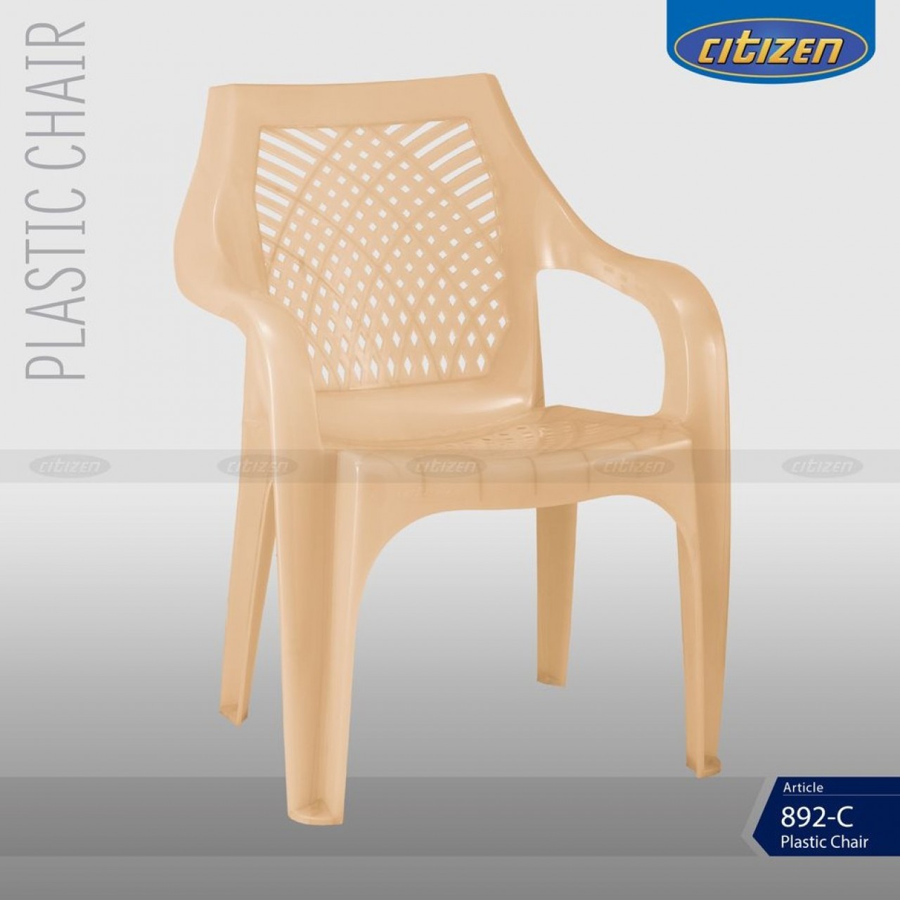 Citizen 892-C Plastic Crystal & Regular Chair