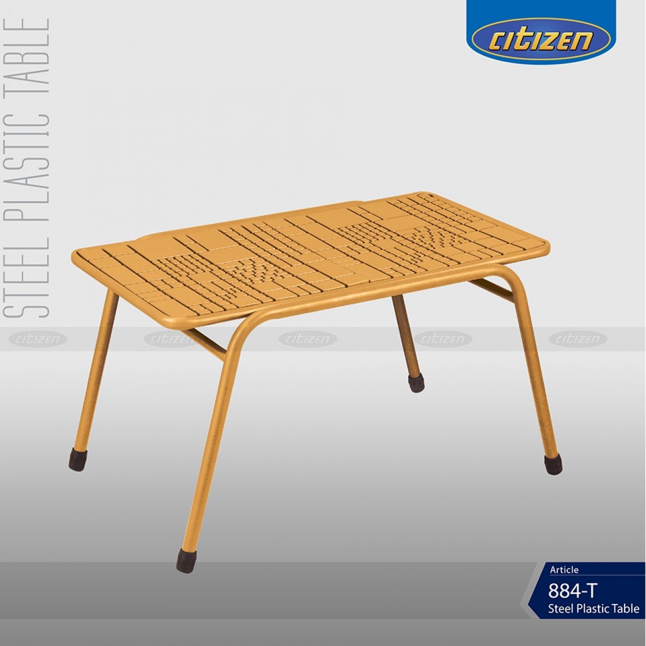 Citizen Steel Plastic Table 884-T For Home & Office