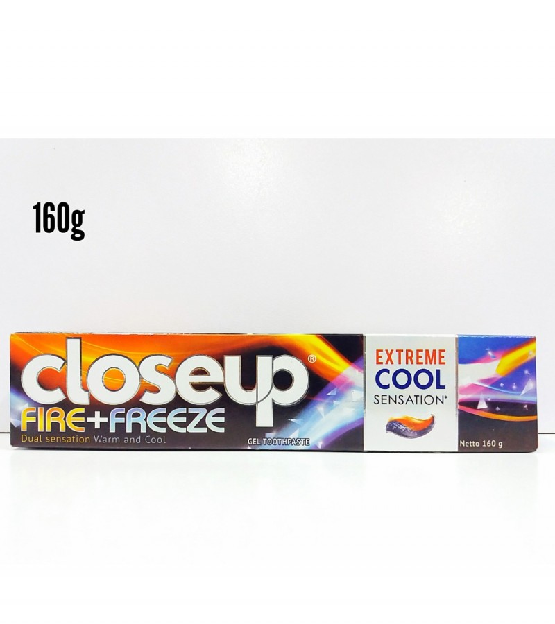 Closeup Fire Freeze Gel Toothpaste 160g