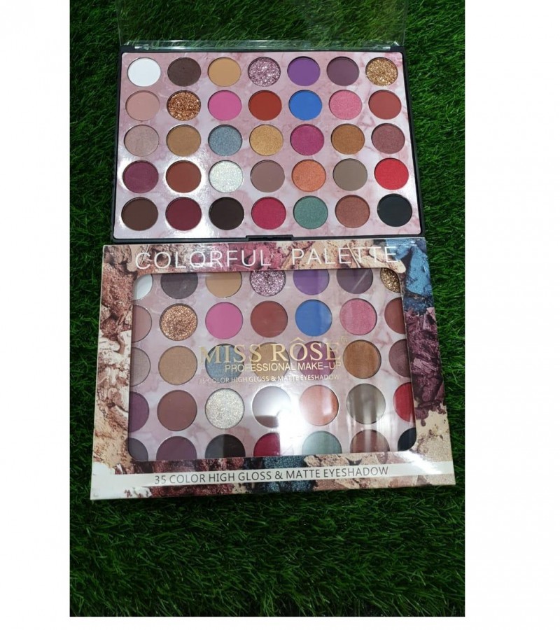Colorful Palette (35 Shades Matte and Shimmer Eyeshadows)