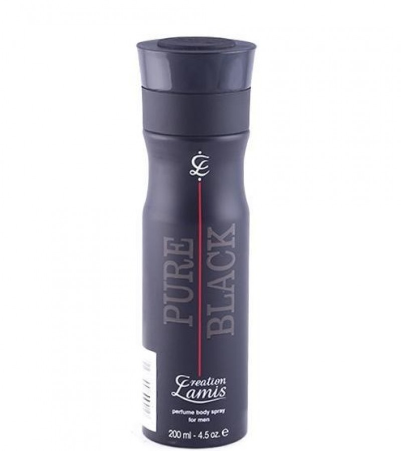 Creation Lamis Pure Black Body Spray For Men
