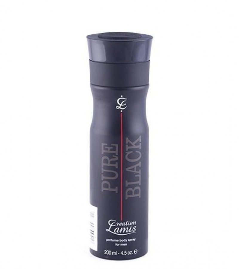Creation Lamis Pure Black Body Spray For Men