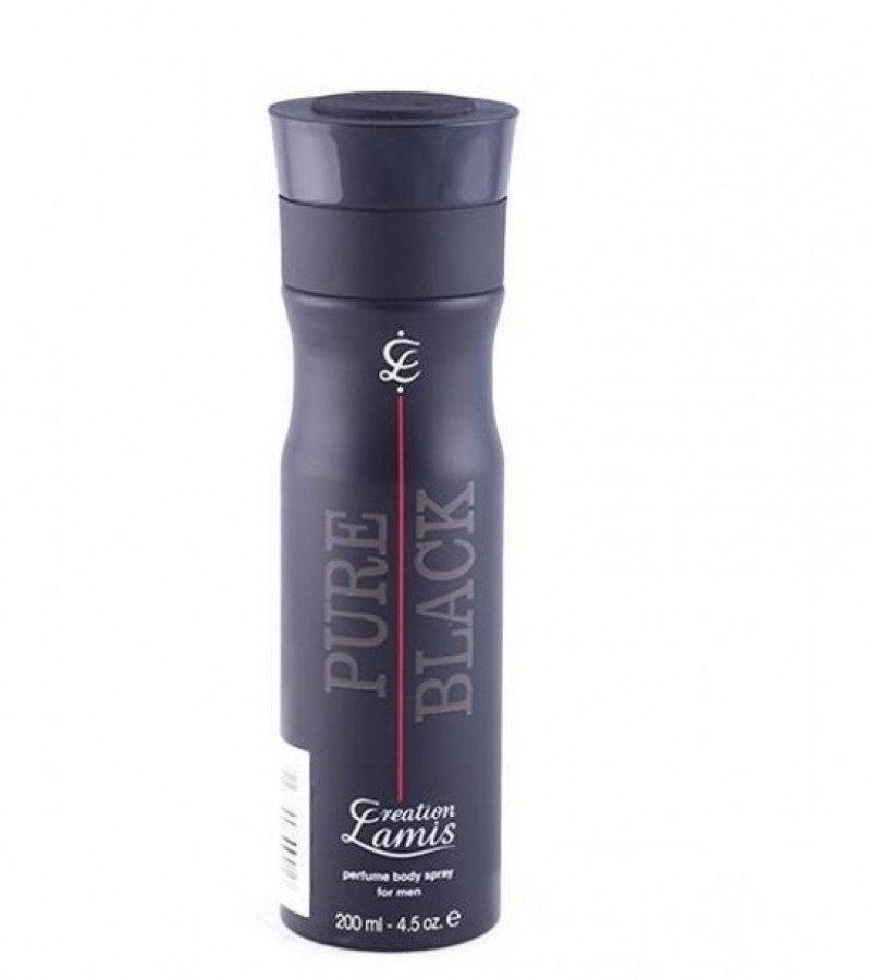 Creation Lamis Pure Black Body Spray For Men