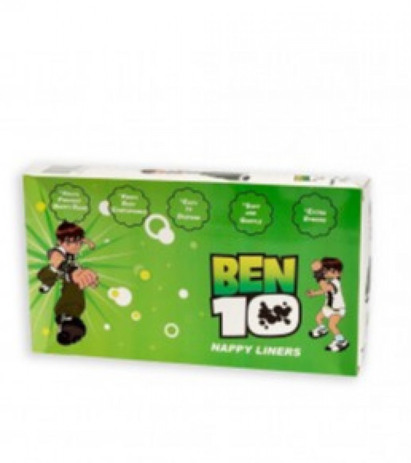 Cuby Baby Liners Ben10 Green