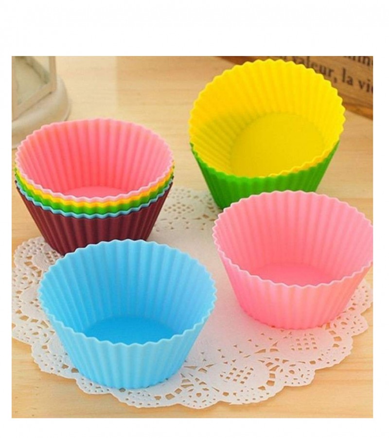 Cupcake Muffin Paper Liner Baking Cups - 100 Pcs - Multicolor