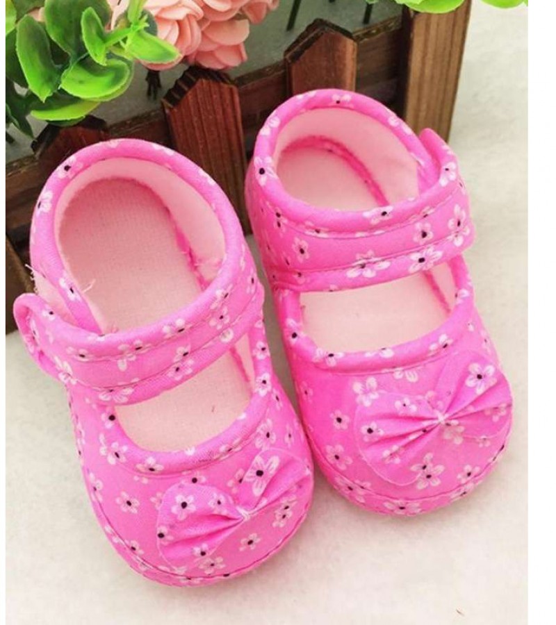 Cute Flower Breathable Anti Slip Baby Shoes 6-12 Months