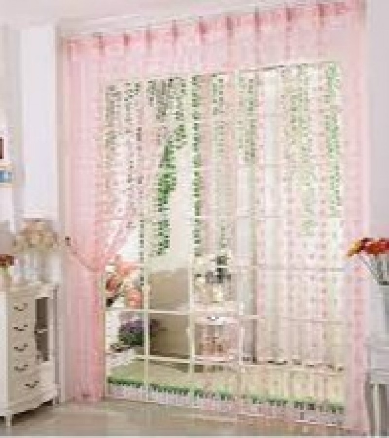 Cute Heart Line Tassel String Door Curtain Window Room Curtain Valance Modern Living Room