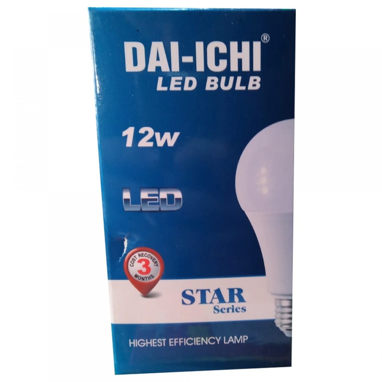 DAI-ICHI Led Bulb - 12 Watt - 3 Months Cost Recovery