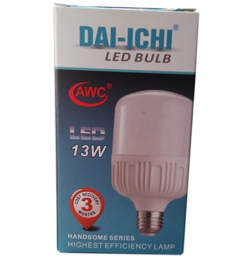 DAI-ICHI LED Bulb - 13 Watt - 3 Months Cost Recovery