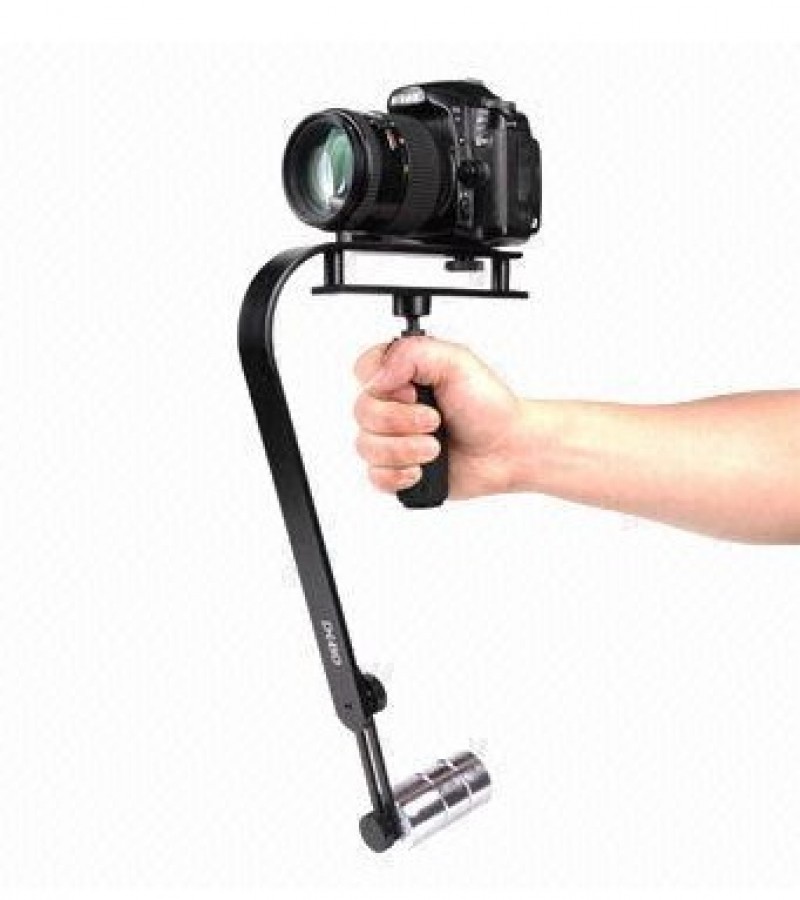 Debo UF-007 Handheld Video Stabilizer for DSLR Camera Camcorder And Mobile - Black