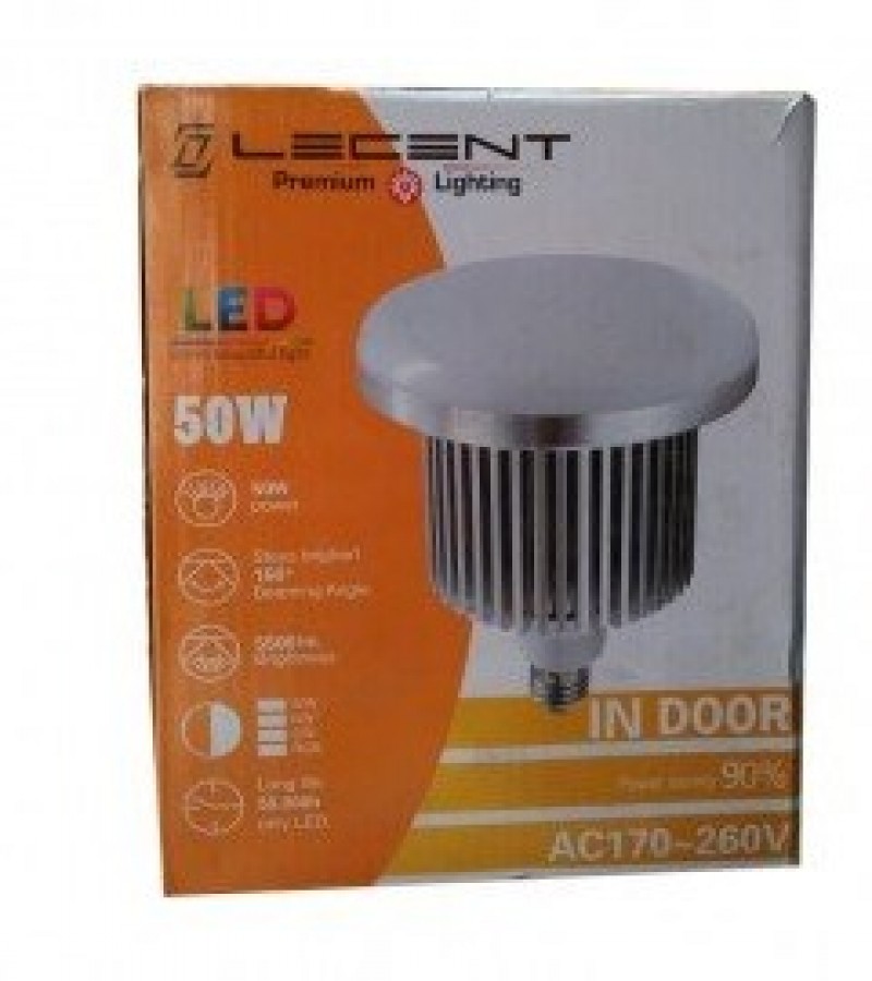 Decent Premiere LED Bulb - 50 Watt - Clean Beautiful Light
