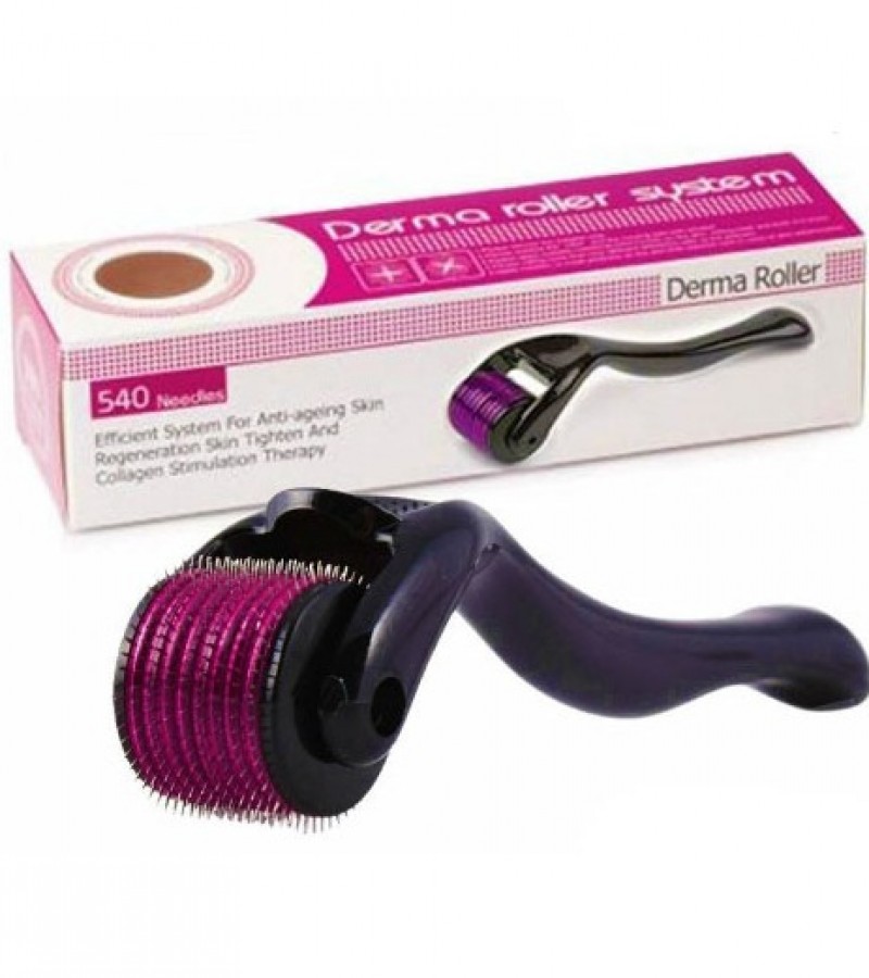 Derma Roller System For Hair And Skin ( 540 Micro Needles ) Needle Size 1.0mm