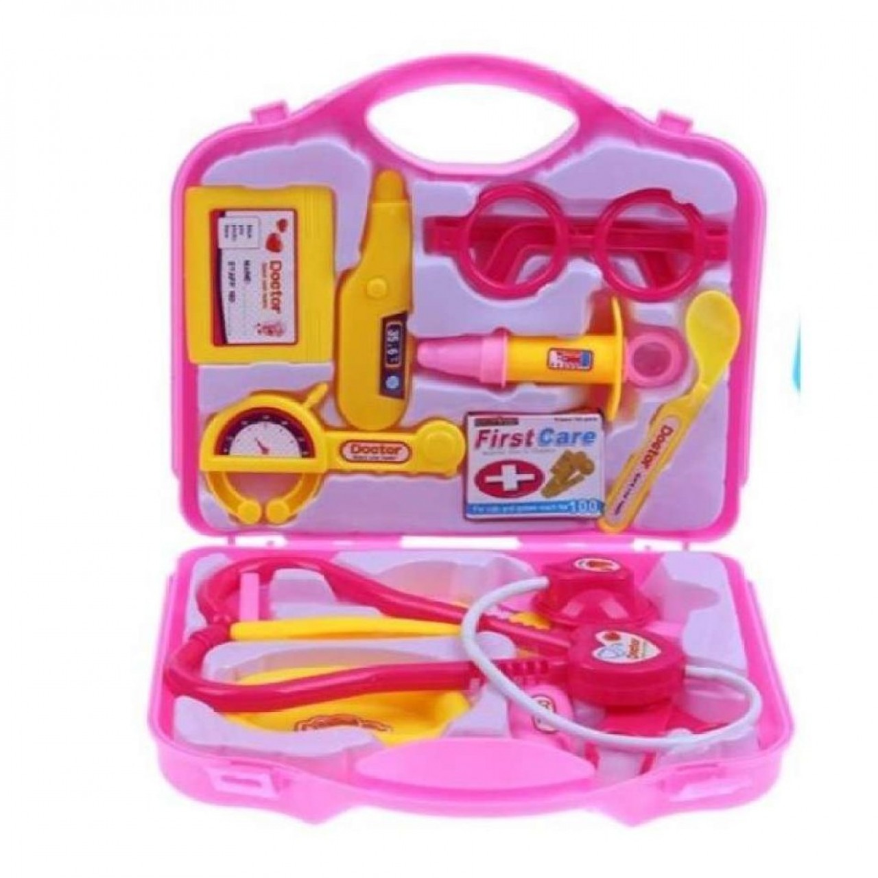 Children Toy Medical Kit Doctor Set Laptop Case