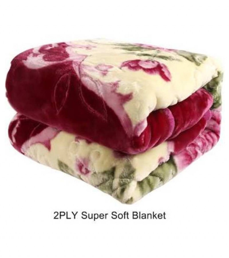 Double Bed Embossed Flannel Blanket