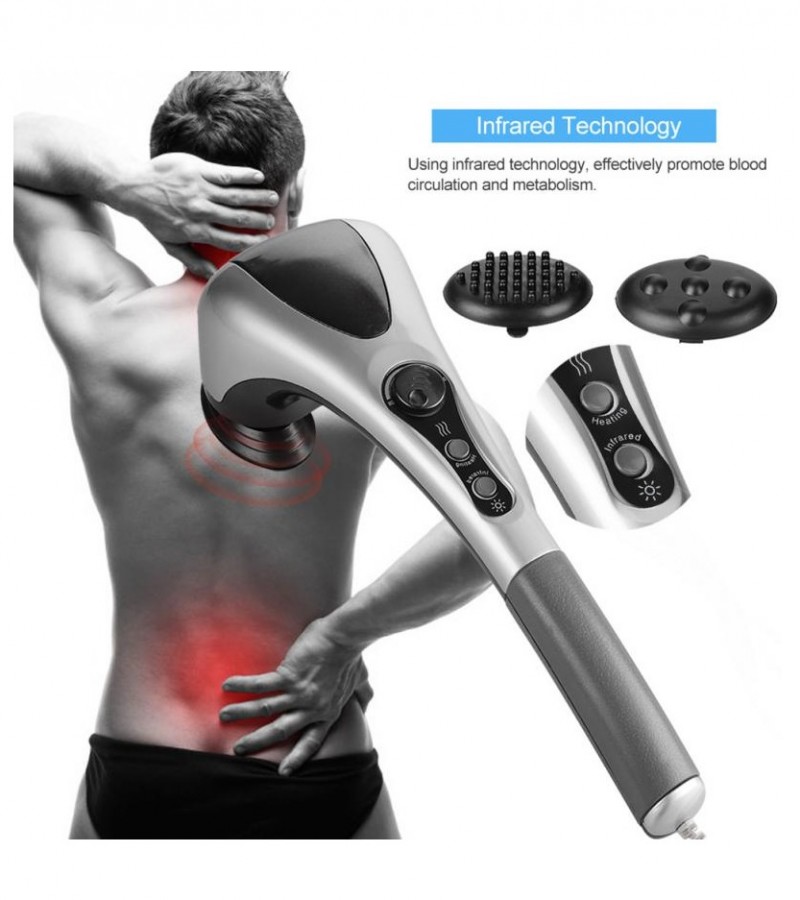 DOUBLE HEAD HEATING MASSAGER