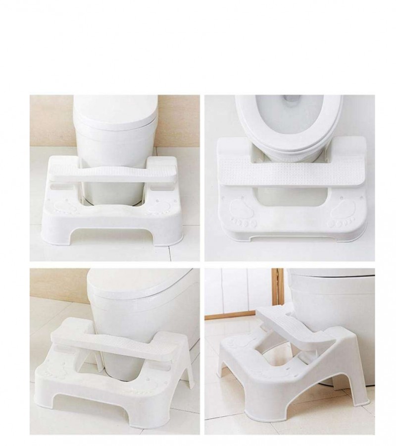 Double Step Stool For Toilet Seat - For Adults and Children