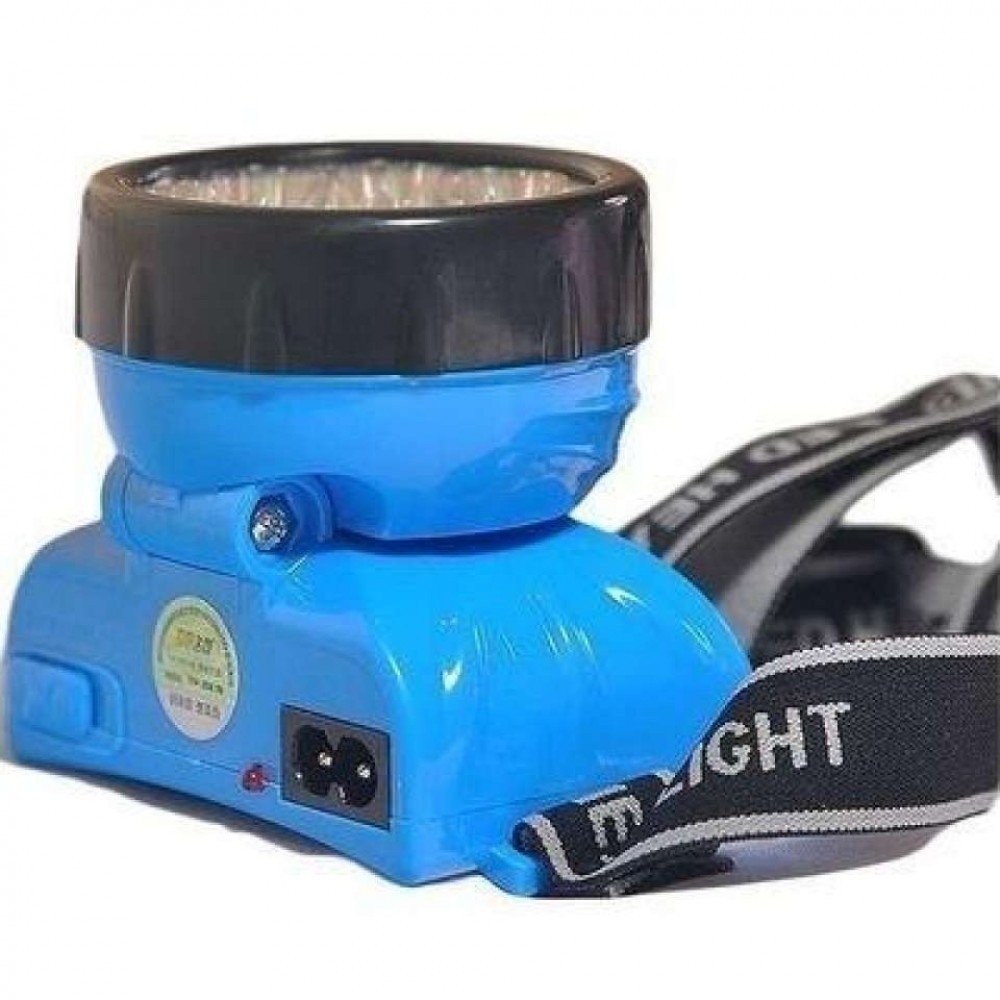 DP LED-722B - Rechargeable LED Headlight Torch - Blue