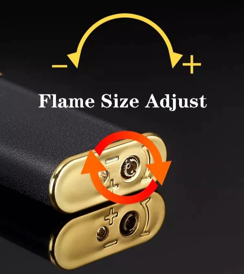 Magic dual flame dragon lighter