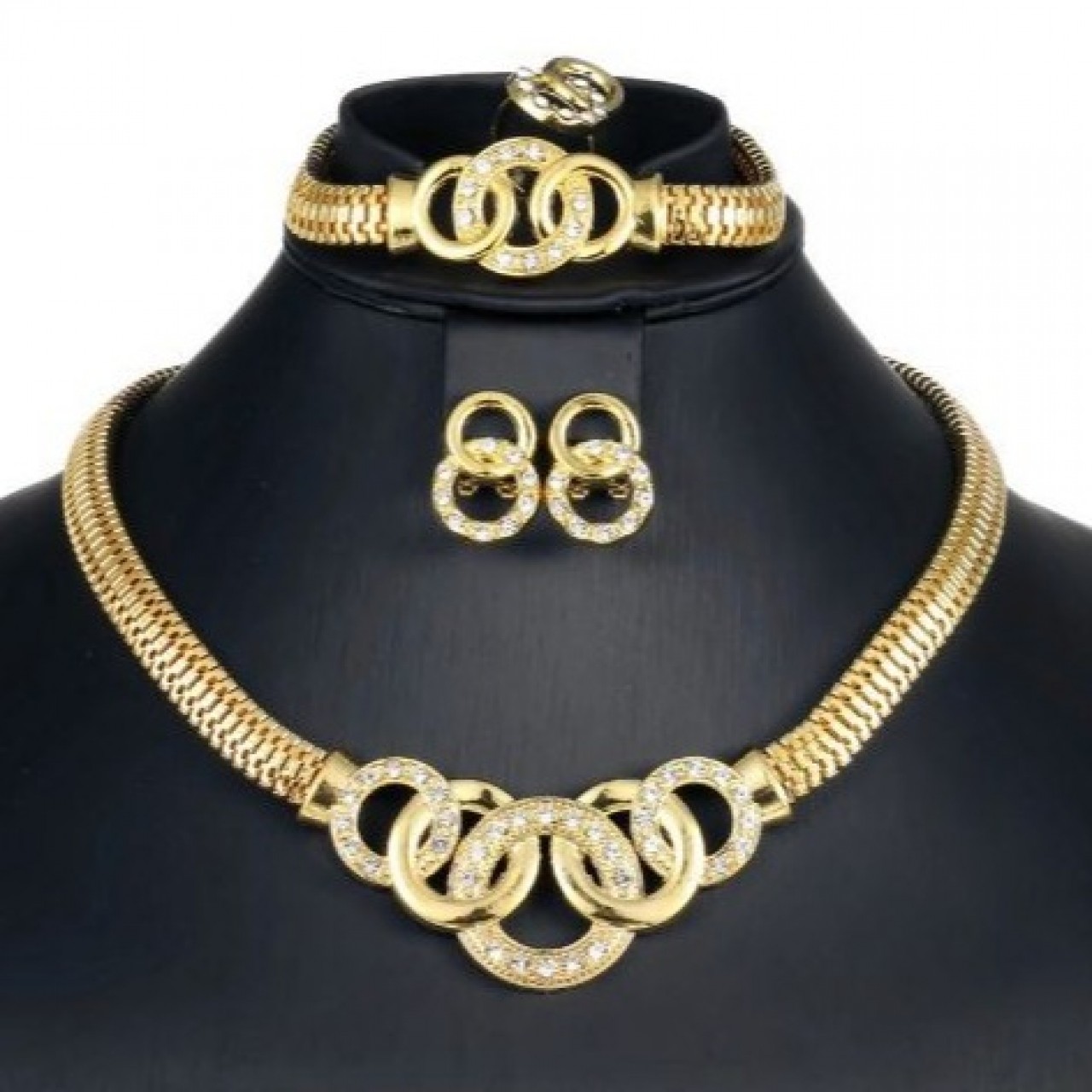 Dubai Gold Jewelry Set