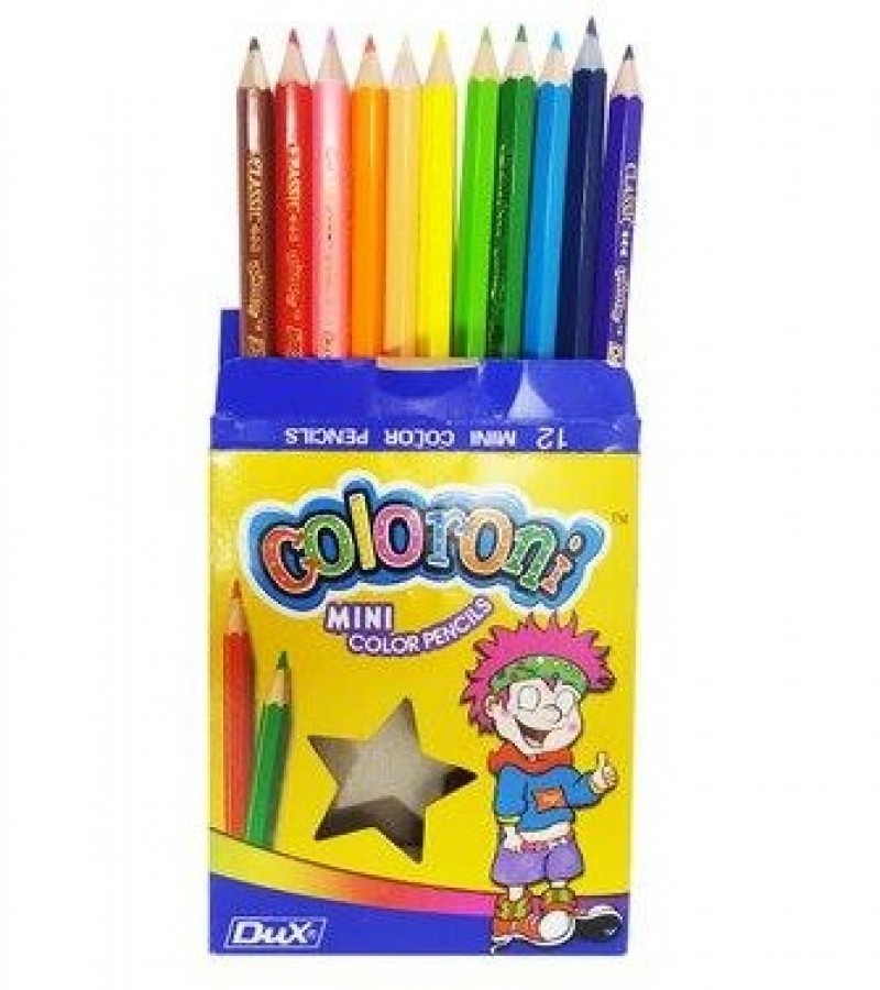 Dux Coloroni Mini Color Pencils (12 PCS)