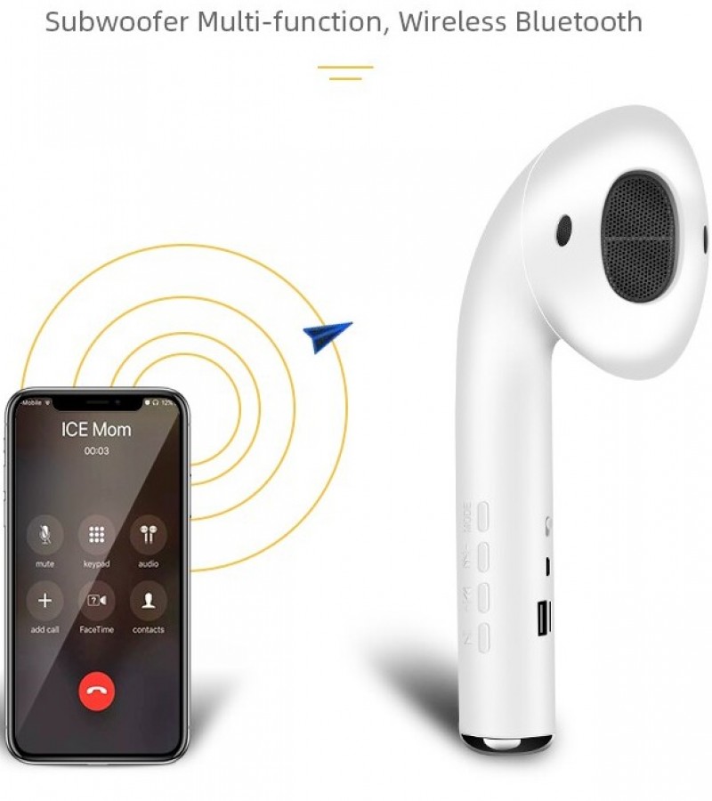 Earphone Style Bluetooth Big Speaker | Portable Speaker | Bluetooth Speaker |