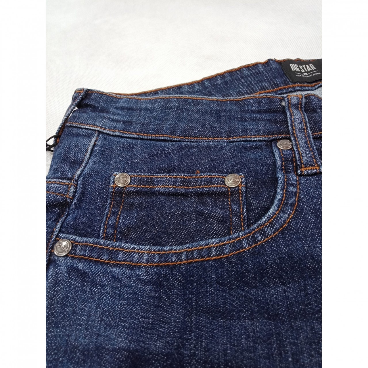 Easy Wear Denim Blue Jeans Pant - Export Quality Straight Fit