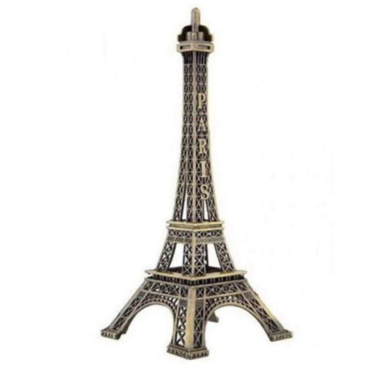 Eiffel Tower Decoration 6 inch - Brown