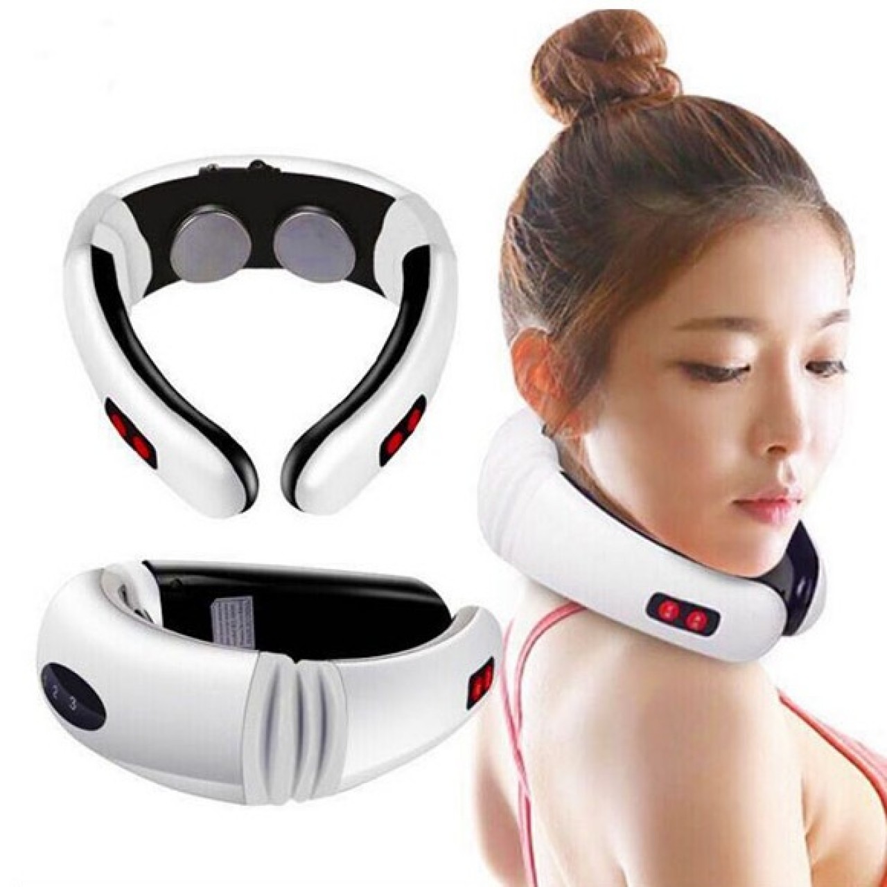 Electric Pulse Neck Massager - 3D Intelligent Fit Technology