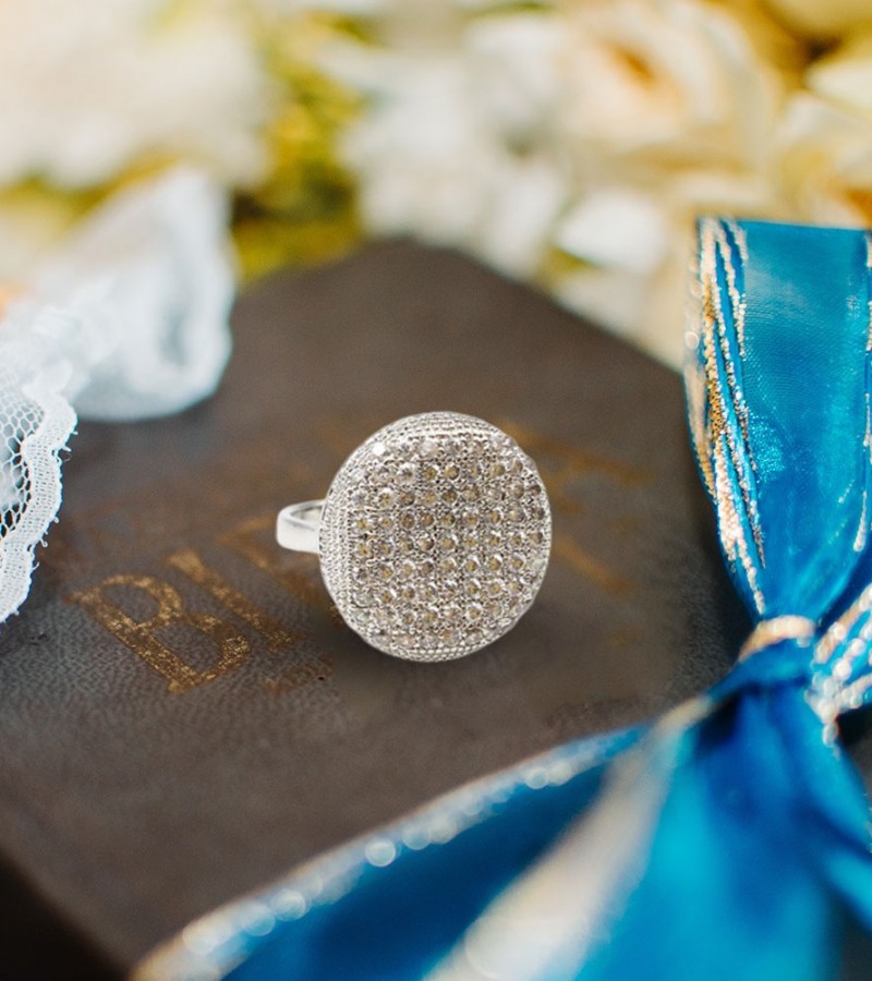 Elegant Silver Ring For women