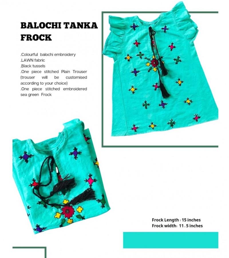 Embroidered frock