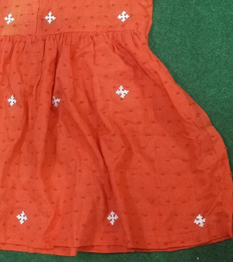 Embroidered frock