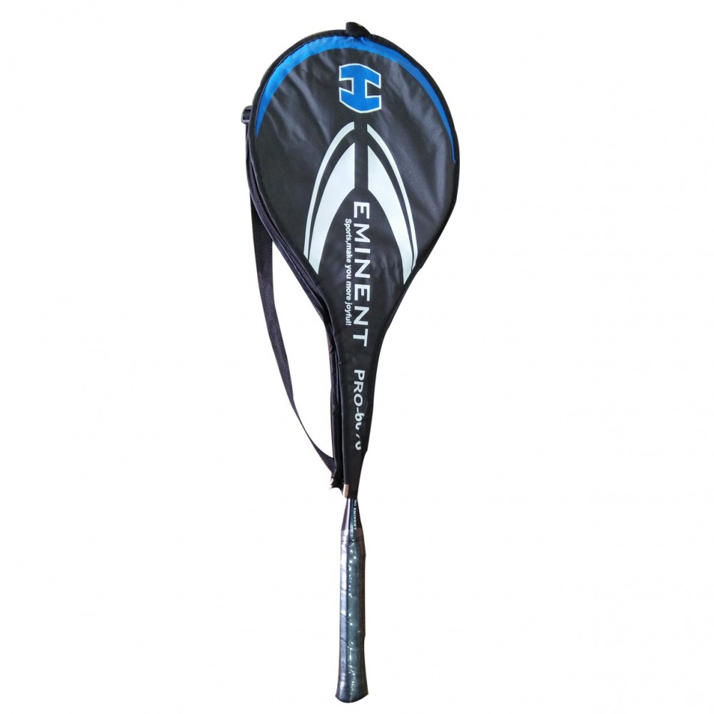 Eminent Single Badminton Racket - Black