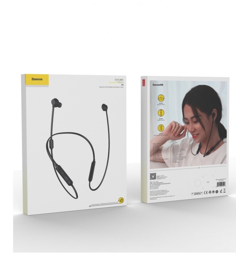 Encok S11 Neckband In-ear Bluetooth Sports Earphone with Mi    BHS155