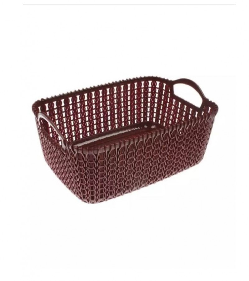 Estillo Knit knot Shelf Storage Basket Medium