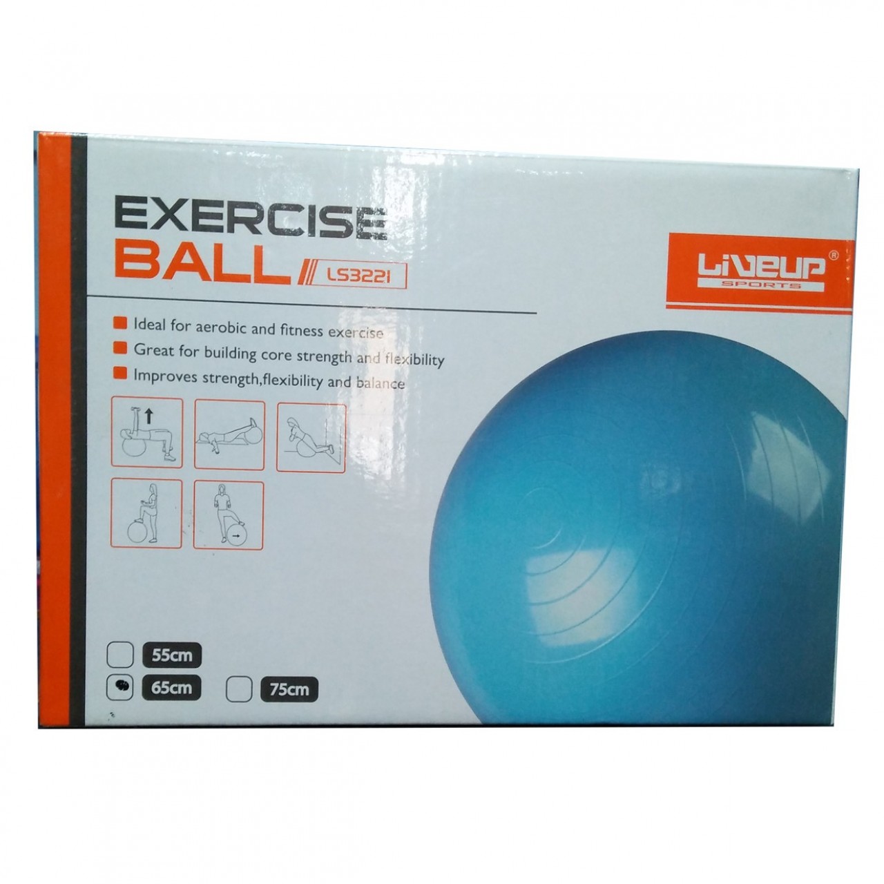 Exercise Ball For Weight Loss - 65CM