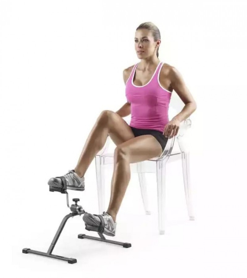 Exerciser Leg Arm Workout Machine Under Desk Bike Foldable Mini Bike Foot Pedal Cycle