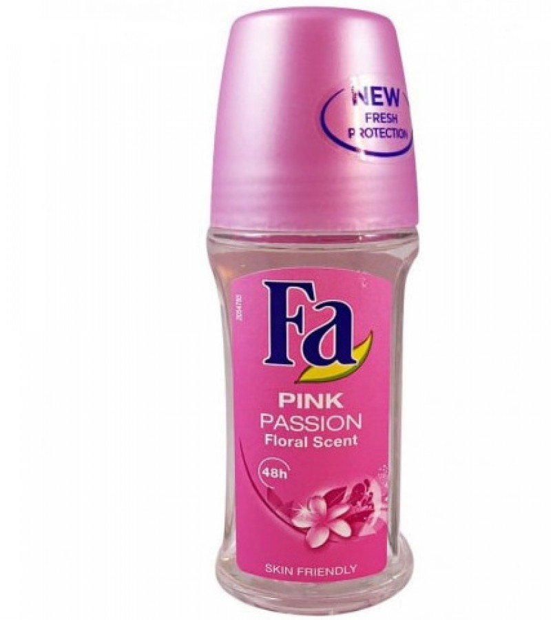 Fa Roll On Deodorant Pink Passion 50 ML For Women