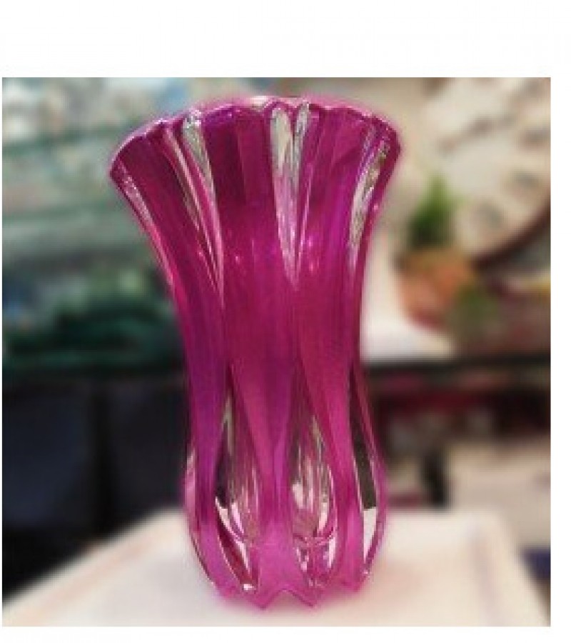 Fancy Glass Vase Guldaan For Office & Home Decoration